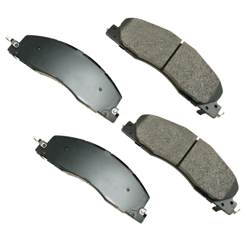 Akebono Brake Corporation ProACT Ultra-Premium Bra ke Pads - Front