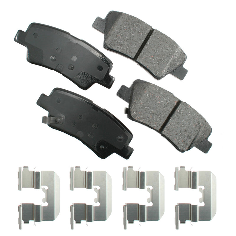 Akebono Brake Corporation Brake Pads Hyundai Arerea 10-16