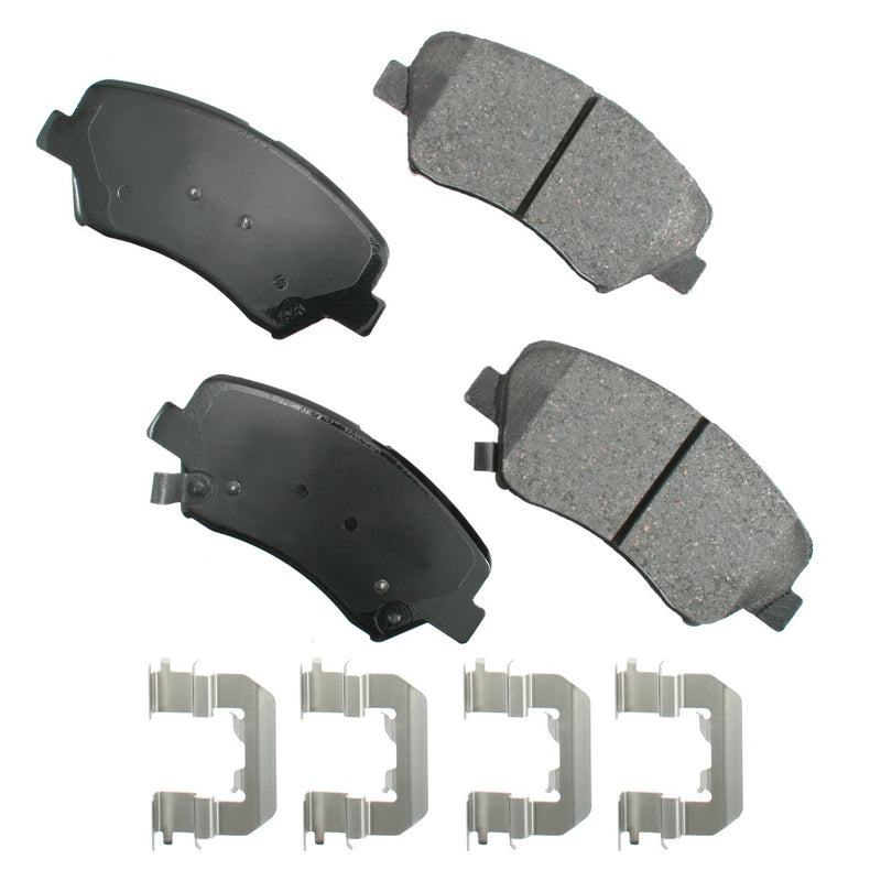 Akebono Brake Corporation Brake Pad Front Hyundai Elantra 11-16 Coupe 13-