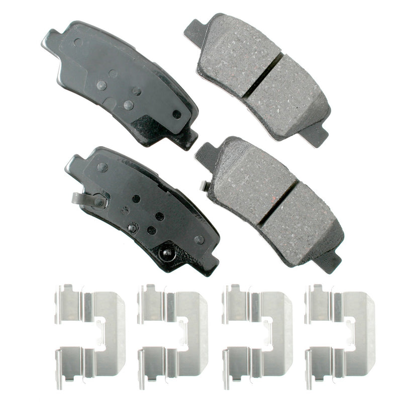Akebono Brake Corporation Brake Pads Hyundai Accent 17-12 Elantra