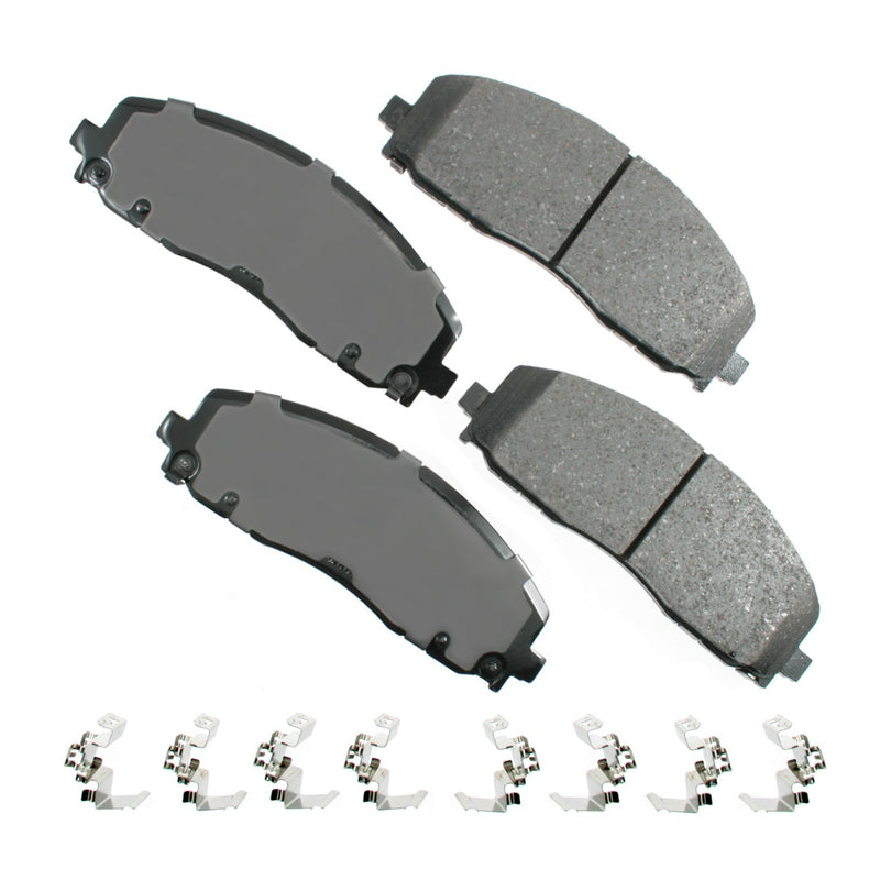 Akebono Brake Corporation Brake Pad Front Chrysler Pacifica 17-19 T&C 12-16