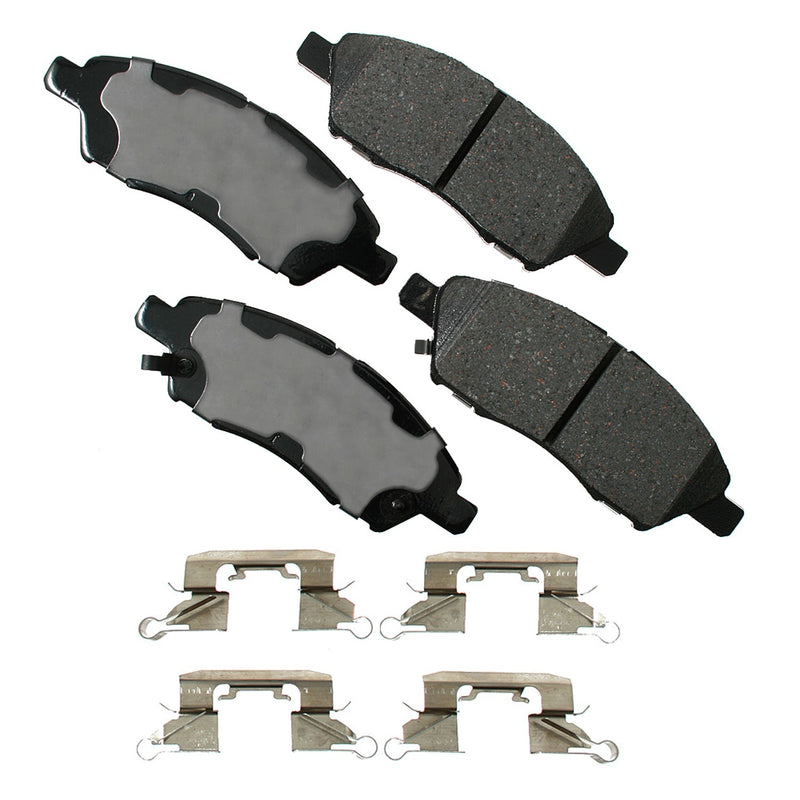 Akebono Brake Corporation Nissan Micra 17-15  Vers a 17-12  Versa Note 17-1