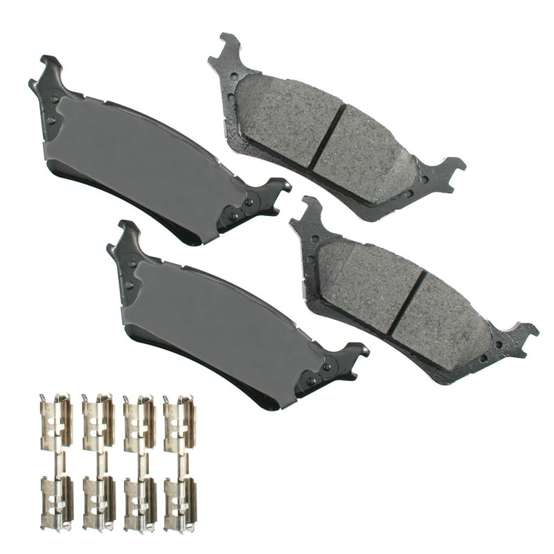 Akebono Brake Corporation Brake Pad Rear Ford F-150 12-17