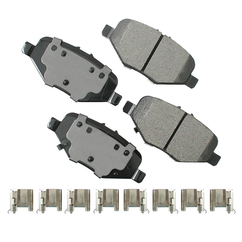 Akebono Brake Corporation Chrysler Town & Country 16-12  Dodge Grand Carav
