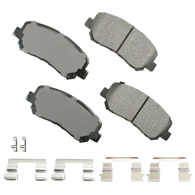 Akebono Brake Corporation Brake Pad Front Jeep Cherokee 14-17 Mazda CX
