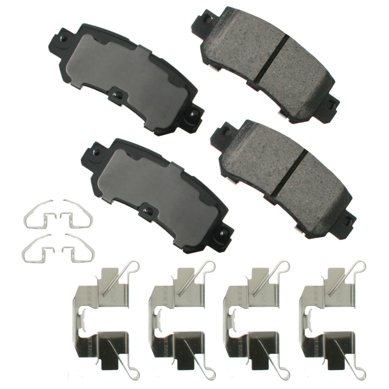 Akebono Brake Corporation Brake Pad Rear Mazda CX- 3 16-18 CX-5 13-15