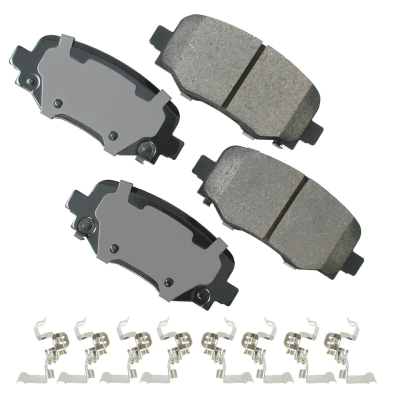 Akebono Brake Corporation Chrysler 200 17-15  Jeep Cherokee 19-14