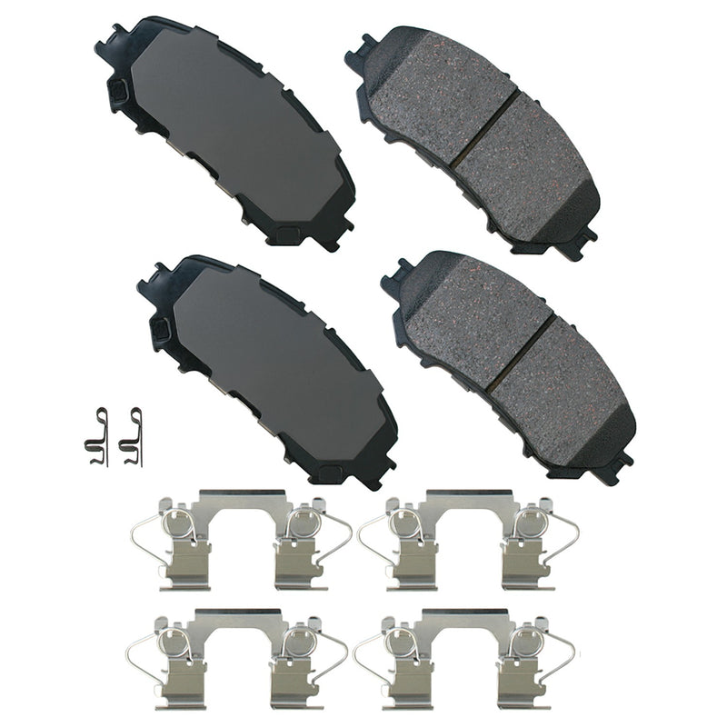 Akebono Brake Corporation Brake Pad Front Nissan Rogue 14-19