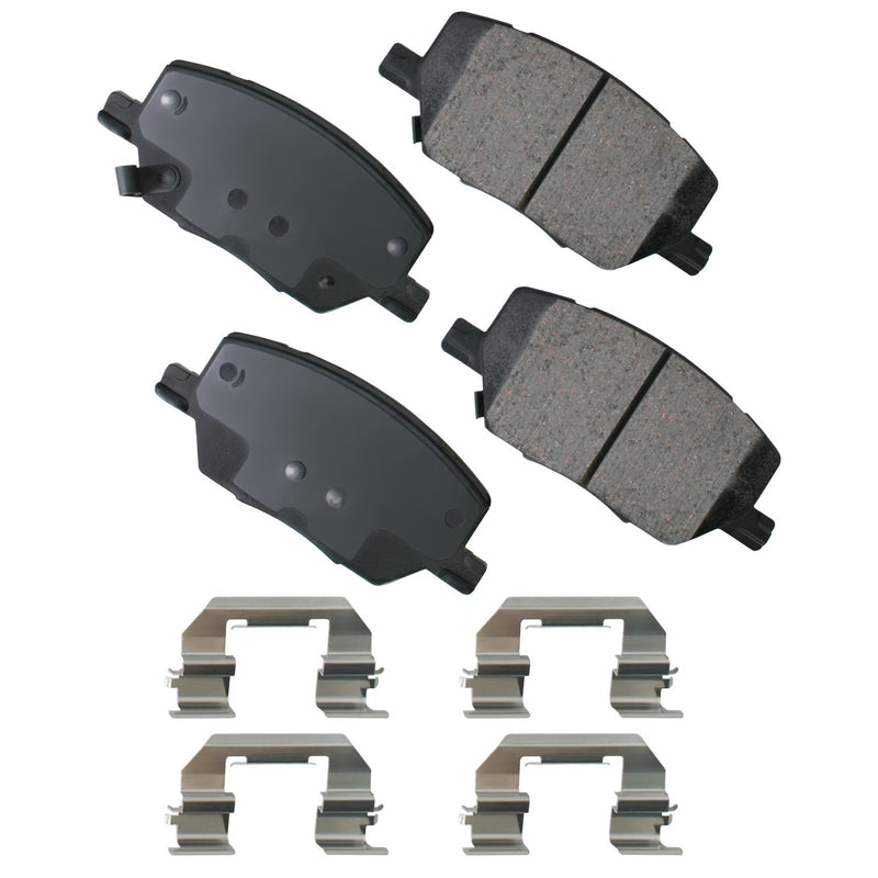 Akebono Brake Corporation Fiat 500X 19-16  Jeep Co mpass 19-17  Renegade 19