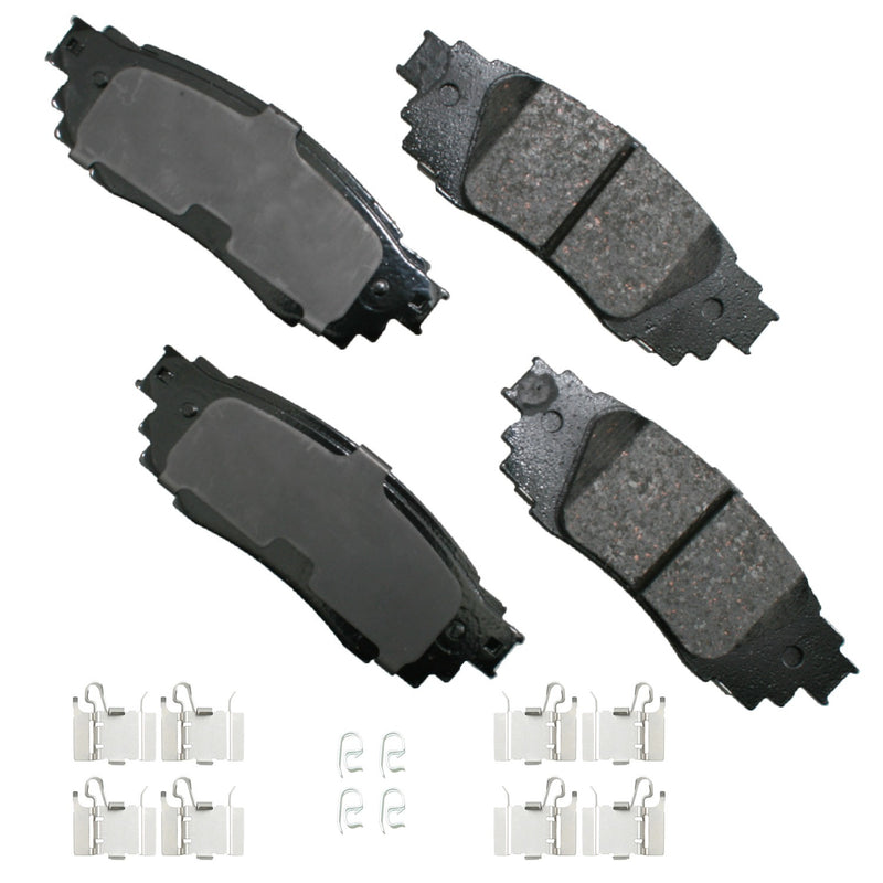 Akebono Brake Corporation Lexus ES350 19  NX200t 1 7-15  NX300 20-18  NX300