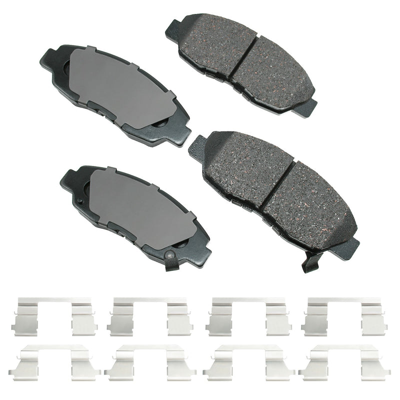 Akebono Brake Corporation Brake Pad Front Honda Accord 98-02 Civic 06-11