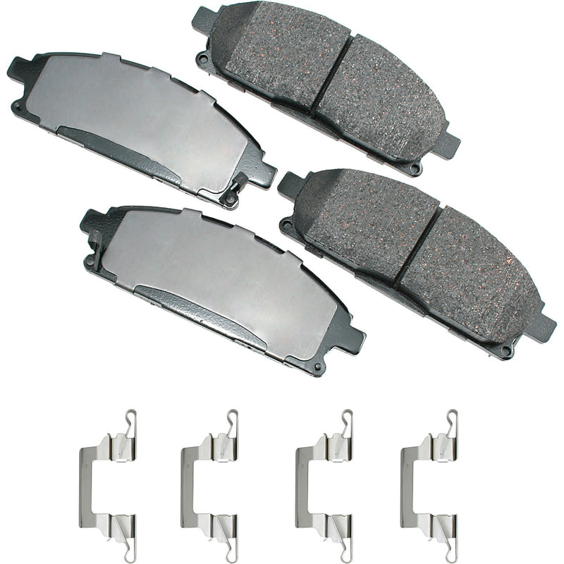 Akebono Brake Corporation Brake Pads Front Acura MDX 03-06 Quest 04-09