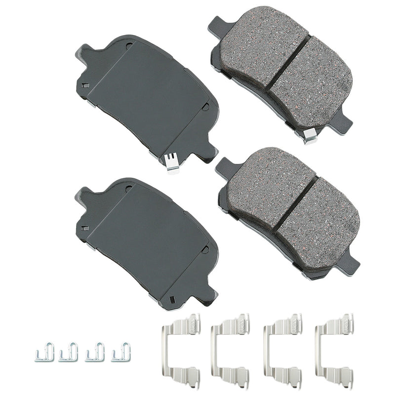 Akebono Brake Corporation Brake Pads Front Lexus ES300 97-01 RX300 Avalon