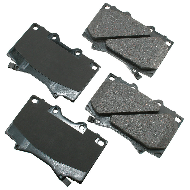 Akebono Brake Corporation ProACT Ultra-Premium Bra ke Pads - Front