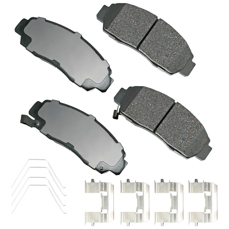Akebono Brake Corporation ProACT Ultra-Premium Bra ke Pads - Front
