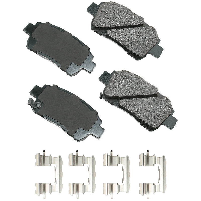 Akebono Brake Corporation Brake Pads Front Scion xA 04-06 xB 04-06 Toyota