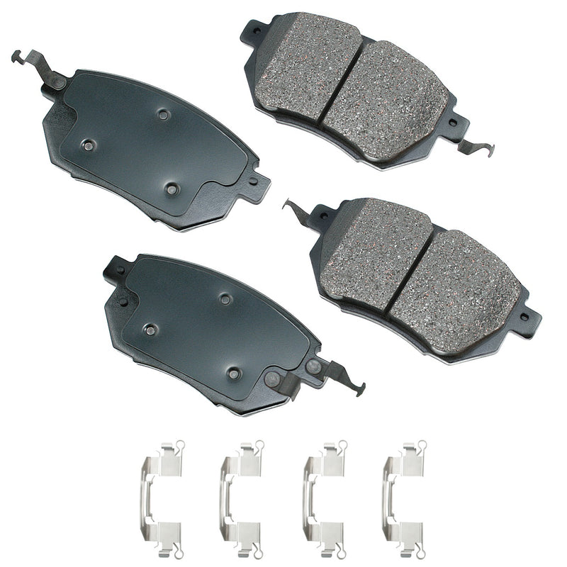 Akebono Brake Corporation Brake Pads Front Infiniti FX35 03-06