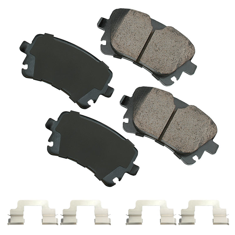 Akebono Brake Corporation Brake Pads Audi A6 11-06 A6 Quattro 11-05  A8