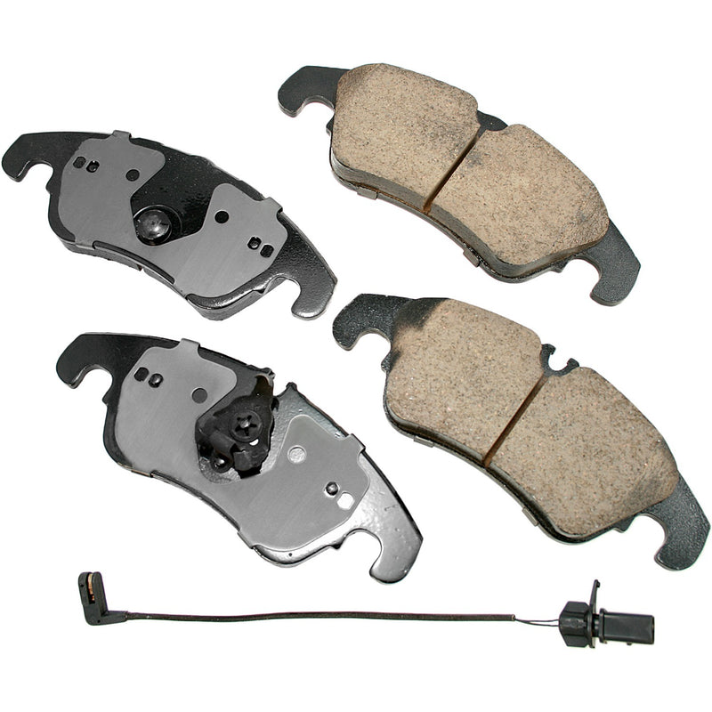 Akebono Brake Corporation Audi A4 16-09  A4 allroa d 16-13  A4 Quattro 16-0
