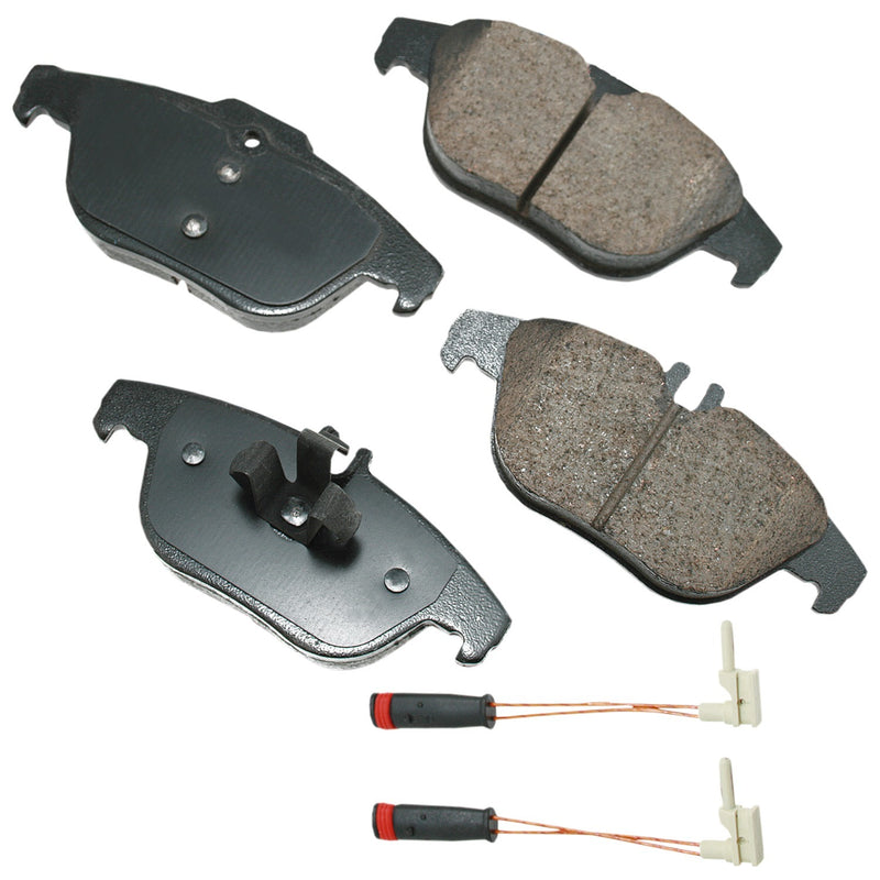 Akebono Brake Corporation Euro Ultra-Premium Brake Pads - Rear