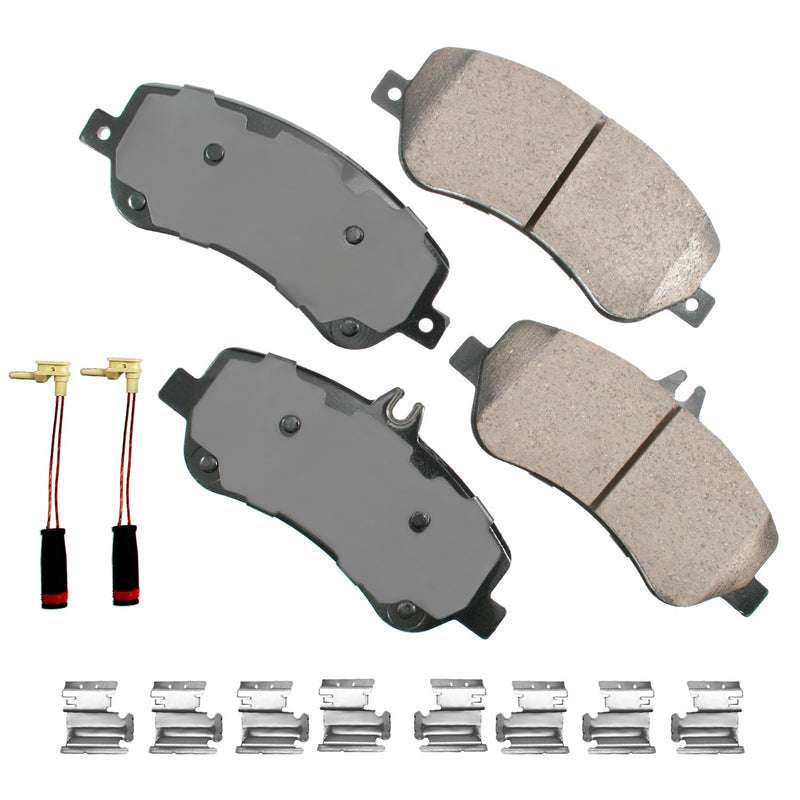 Akebono Brake Corporation Mercedes-Benz GLK250 15- 13  GLK350 15-10