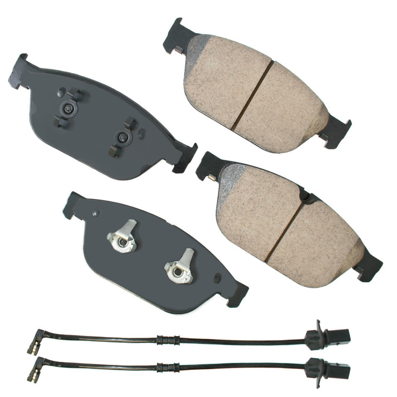 Akebono Brake Corporation Euro Ultra-Premium Brake Pads - Front