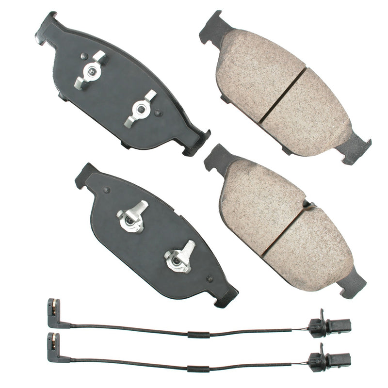 Akebono Brake Corporation Euro Ultra-Premium Brake Pads - Front