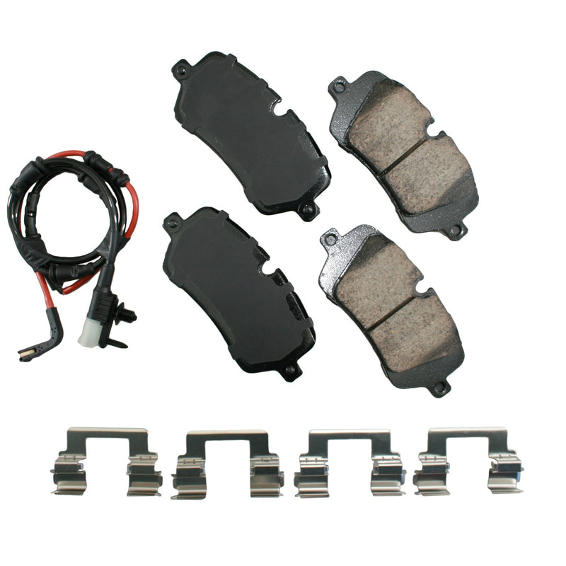 Akebono Brake Corporation Brake Pads Rear Land Rover 13-18 Discovery 17