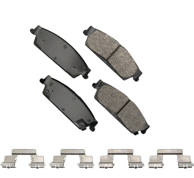Akebono Brake Corporation Brake Pads Rear GM Tahoe Yukon 07-14