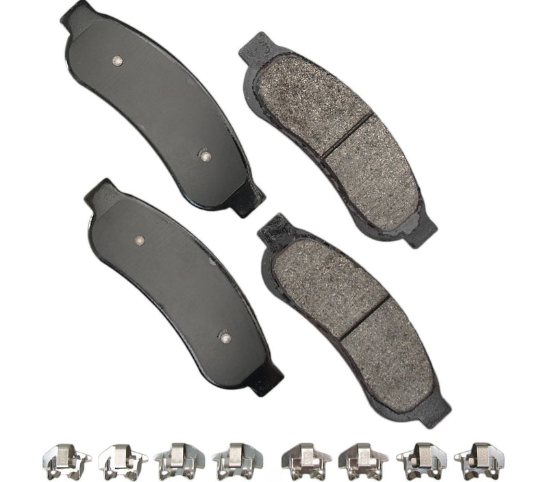 Akebono Brake Corporation Brake Pads Rear Ford F250 F350 08-12