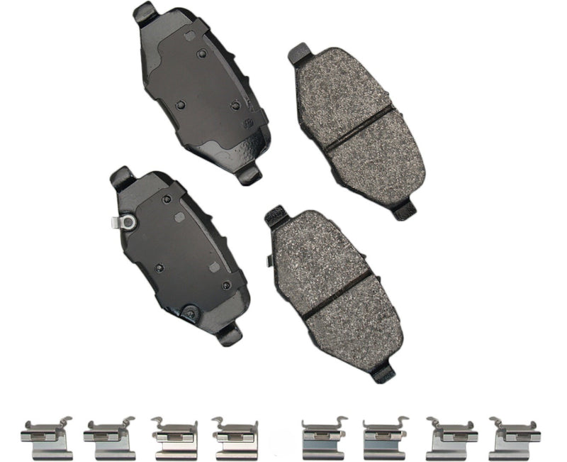 Akebono Brake Corporation Brake Pads Rear Ford Sedan 13-19