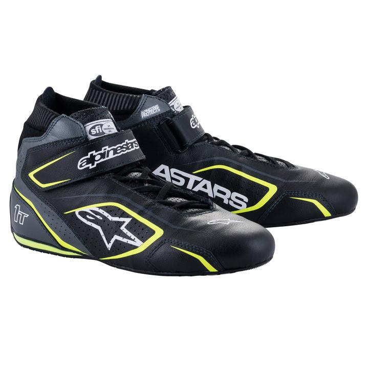 Alpinestars Usa Shoe Tech-1T V3 Black / Flu Yellow Size 7.5