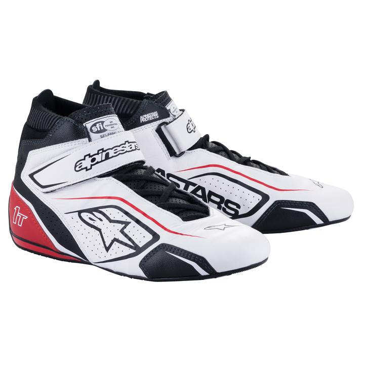 Alpinestars Usa Shoe Tech-1T V3 White Black / Red Size 11