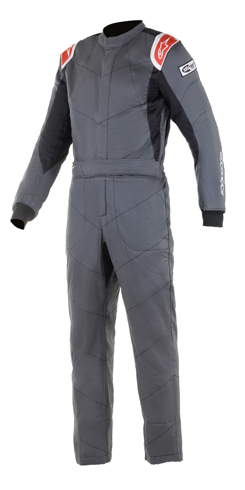 Alpinestars Usa Suit Knoxville V2 Grey / Red XX-Large / XXX-Large
