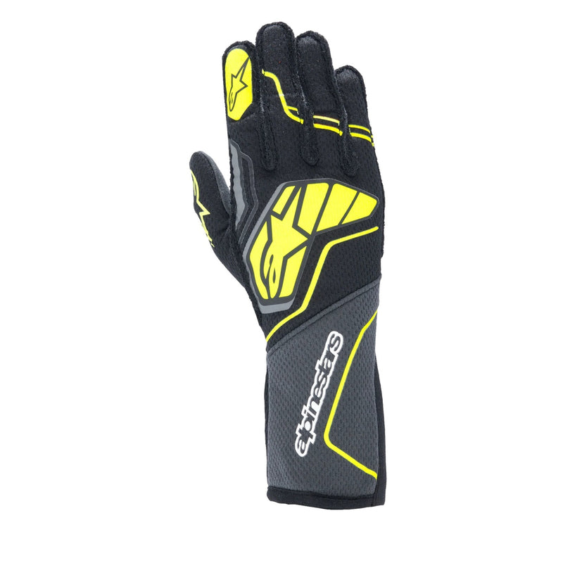 Alpinestars Usa Glove Tech-1 ZX V4 Blk / Flou Yellow  Large