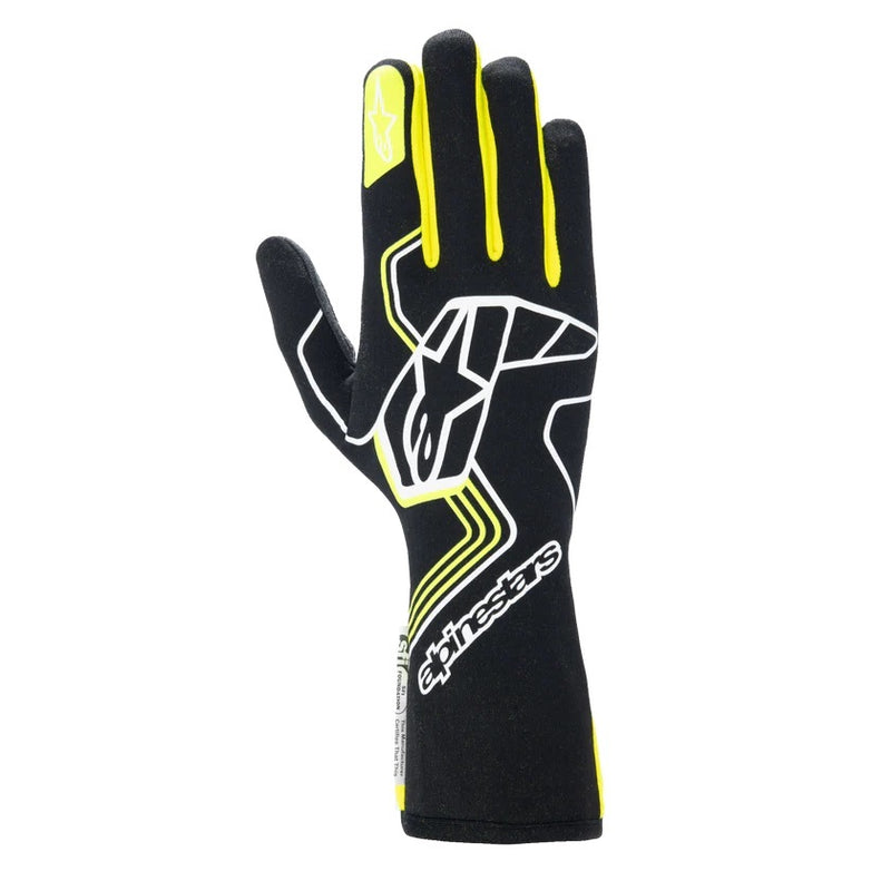 Alpinestars Usa Glove Tech-1 Race V4 Blk / Fluo Yellow  2X-Large