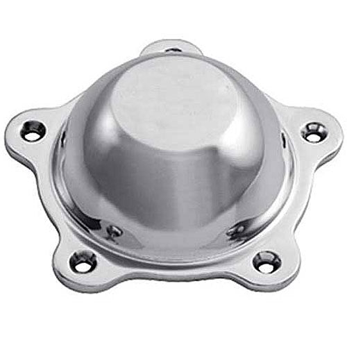 American Racing Wheels Short Polished Center Cap w/o Logo Each