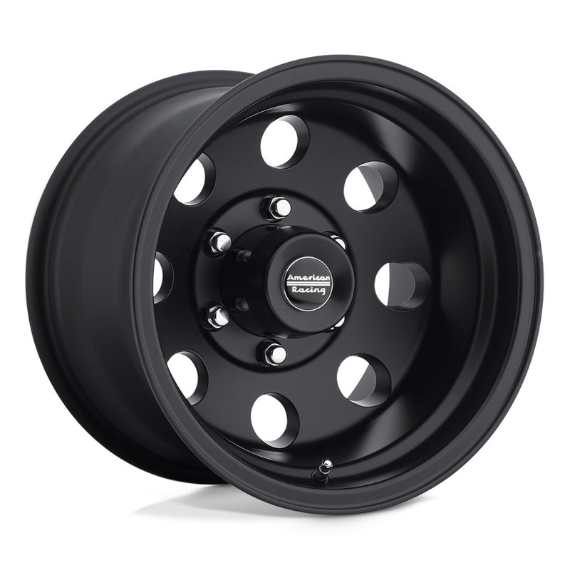 American Racing Wheels BAJA 15x7 6x139.70 Satin Black Wheel