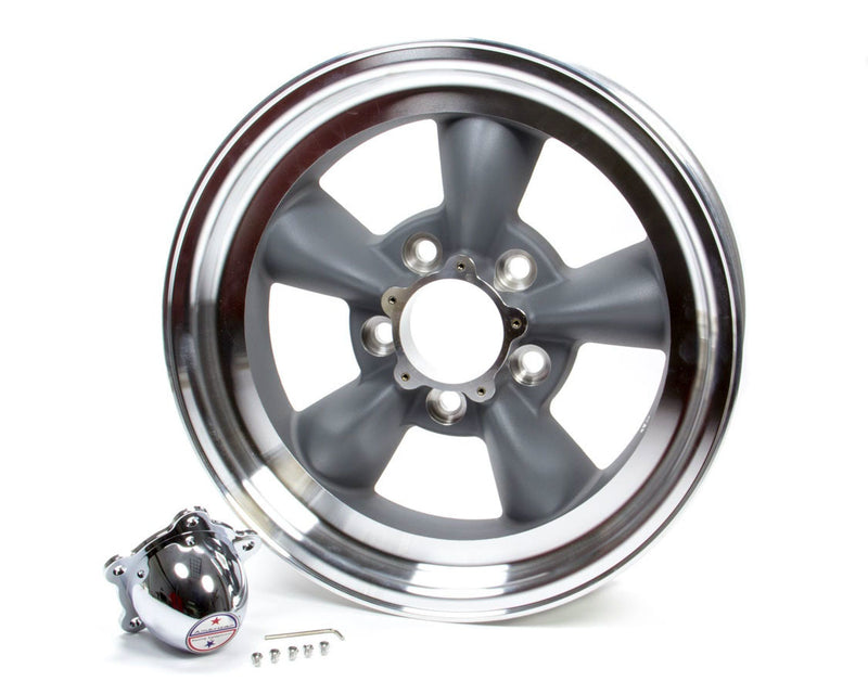 American Racing Wheels 14x6 Torq-Thrust D Gray 5x114.3 Bolt Circle
