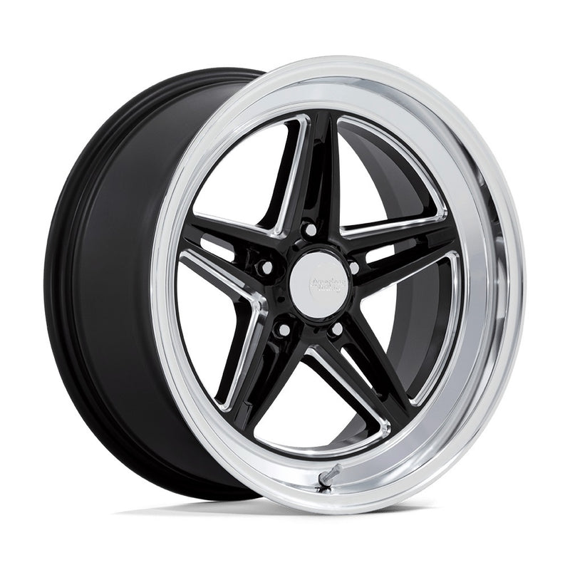 American Racing Wheels Groove Wheel 18x7 5x4.5 BS Gloss Black