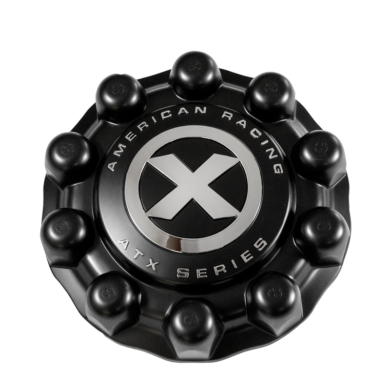 ATX FULL FRONT SNAP ON  CAP COVER BLACK