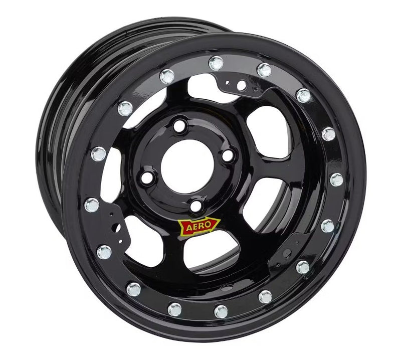 Aero Race Wheels Wheel 13x8 3in 4.50in BC Black Light Weight