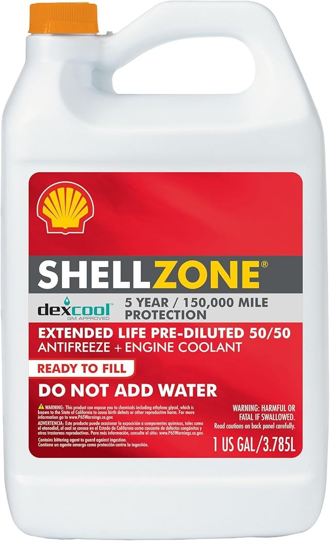 Atp Chemicals & Supplies Shell Antifreeze Dexcool 1 Gallon