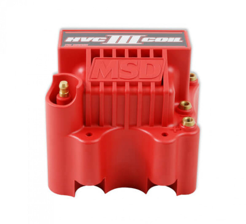 MSD Ignition Coil - HVC-3 Series - Red