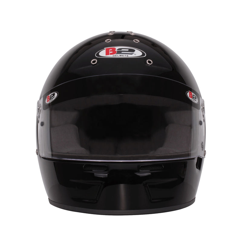 B2 Helmets Helmet Vision Metallic Black 57-58 Small SA20