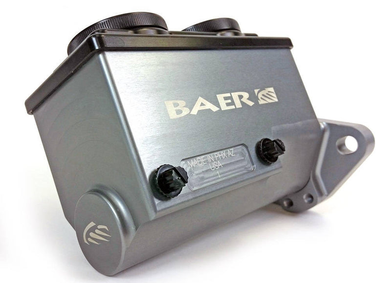 Baer Brakes ReMaster Master Cylinder 1in Bore Left Port Gray