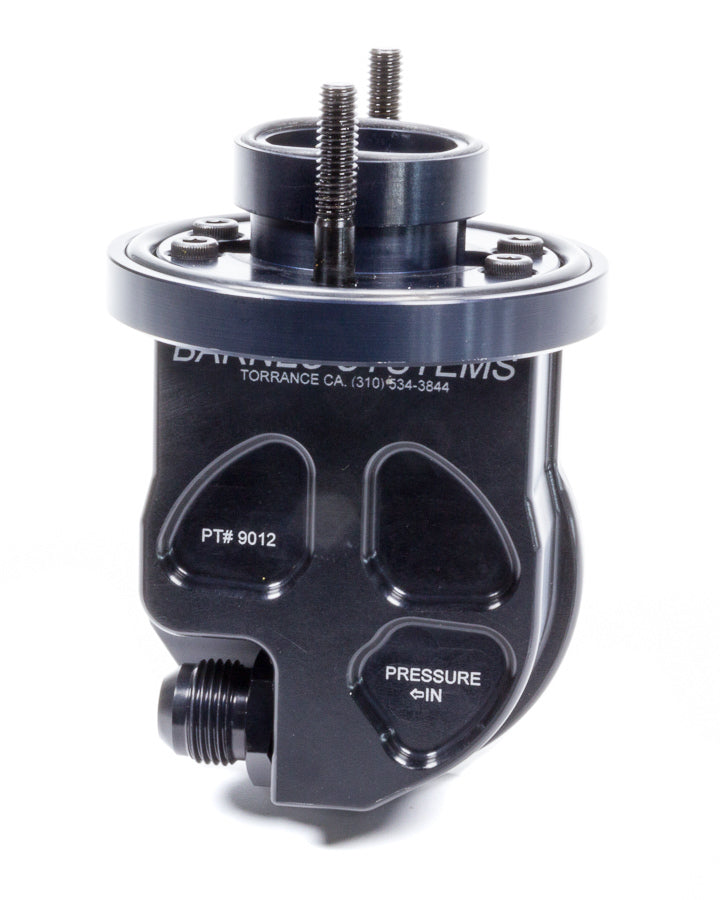 Barnes Oil Filter Adapter SBC 90 Deg w/#10 Inlet