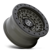 BARRICADE 18X9 6X5.5 112 OD-GRN-BLK -18