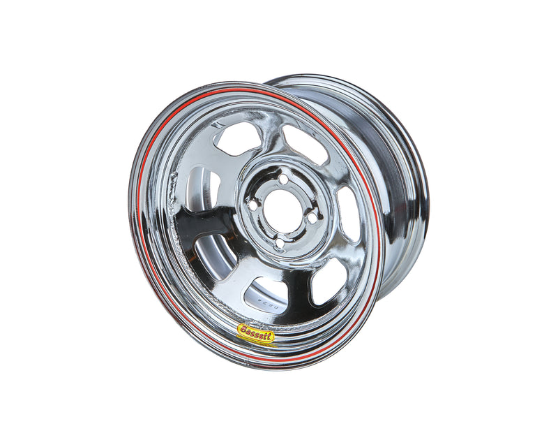 Bassett Wheel 14x7 D Hole 4x 100MM 3in Chrome