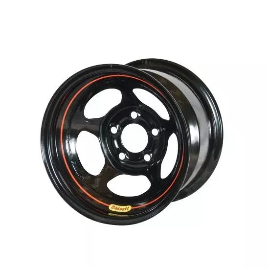 Bassett Wheel 15in x 10in 2in BS 5x5 Black Inertia
